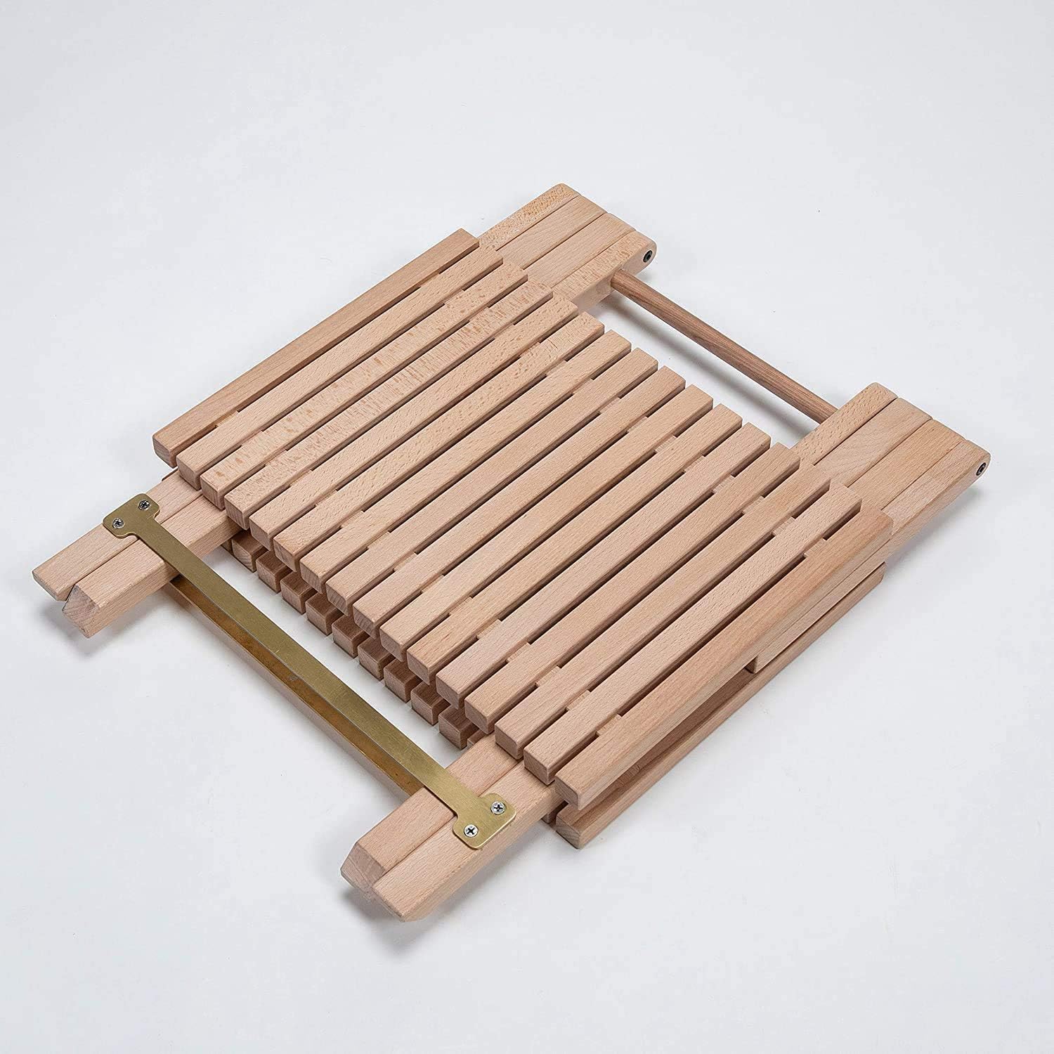 DOKICAMP Stripe Table Camping Table Folding Wood Table Portable Picnic Easy to Fold and Carry Single (Beech): Kitchen & Dining