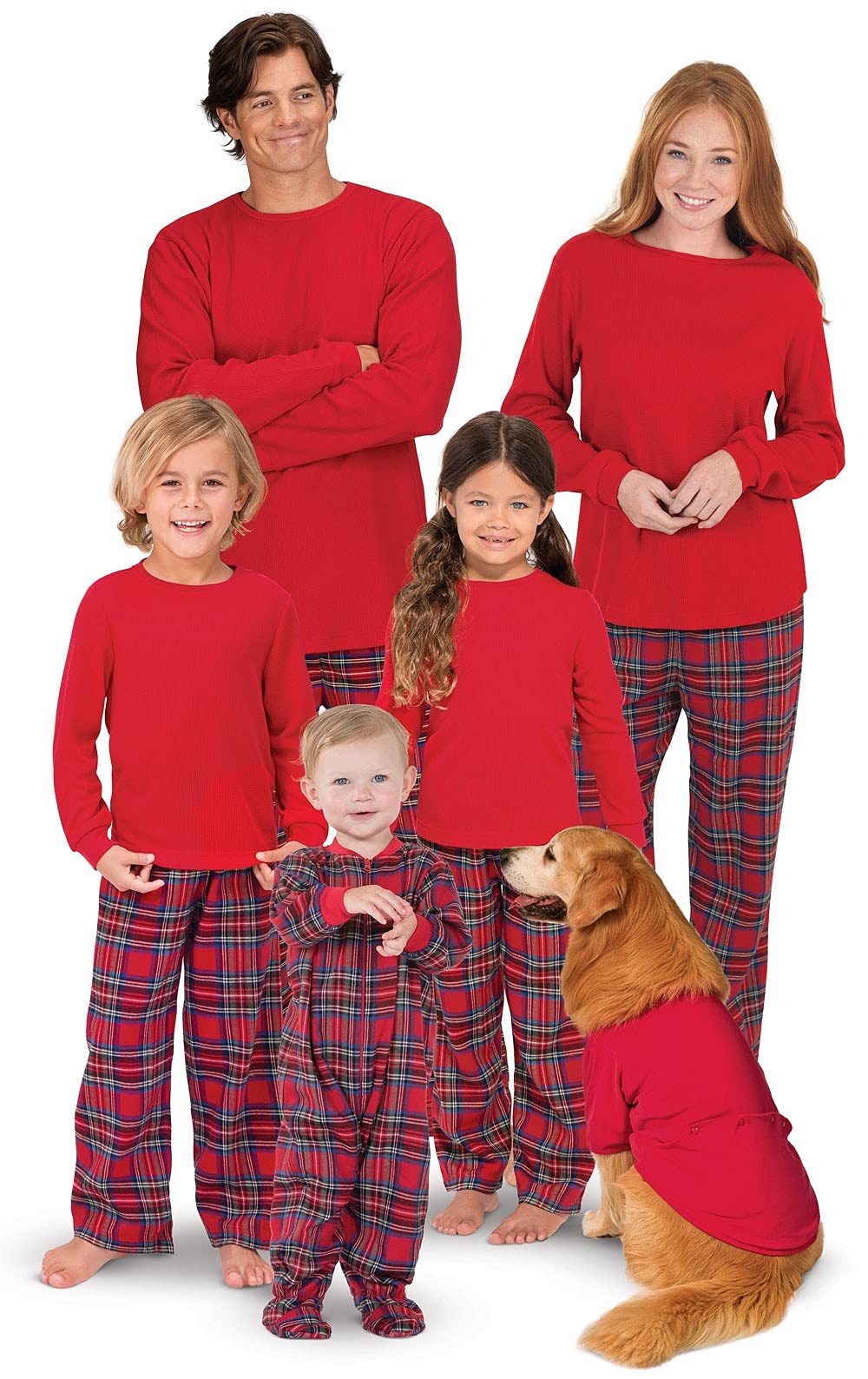 PajamaGram Christmas Pajamas For Family, Stewart