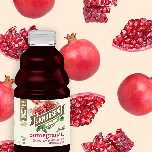 R.W. KNUDSEN ORGANIC POMEGRANATE JUICE FROM CONCENTRATE, 32 FL OZ (PACK OF 1)