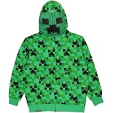 Minecraft Creeper Costume Boys Youth Sweatshirt Hoodie
