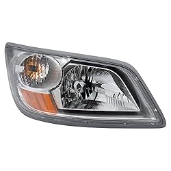TRQ 2 Piece Headlight Assembly Set Driver