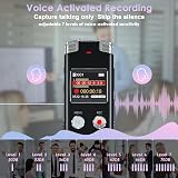 EVISTR L357 64GB Digital Voice Recorder USB MP3 Player with AVR view 4
