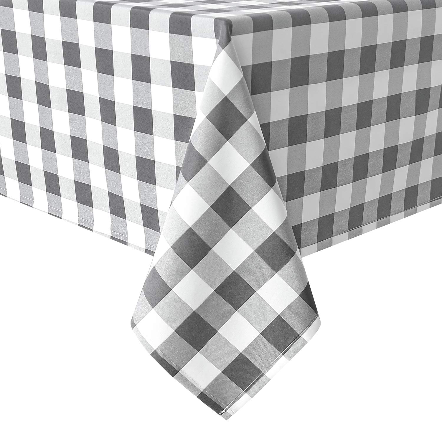 Best grey and white table cloth