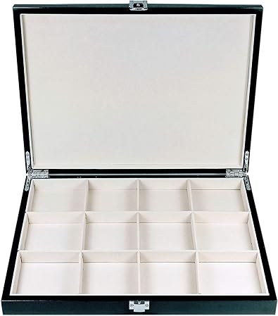 Caja Madera Guarda 12 Relojes de Bolsillo: Amazon.es: Joyería