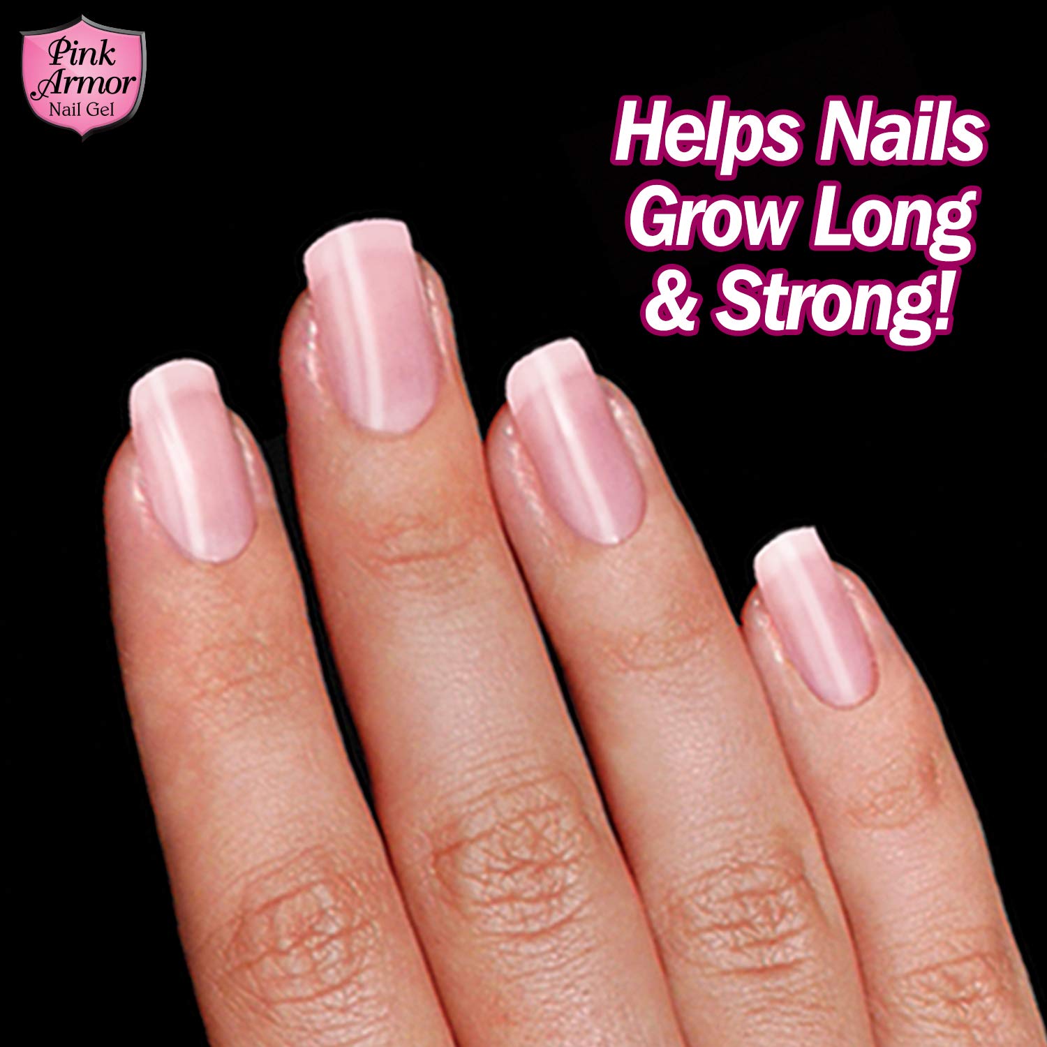 Amazon Com Pink Armor Nail Gel As Seen On Tv Personal Healthcare Amazon Com Pink Armor Nail Gel As Seen On Tv Personal Healthcare
