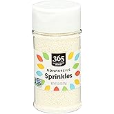 365 by Whole Foods Market, White Nonpareils Sprinkles, 3.15 Ounce