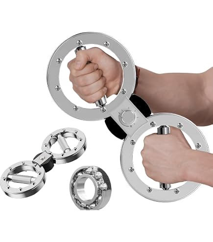 Twisting Arm Trainer - Adjustable 30-50kg U-Shape Chest Expander For Home & Travel Workouts