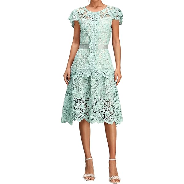 open lace back dress Garden Tea Party Corset Dress Pre-Order / S main image 0