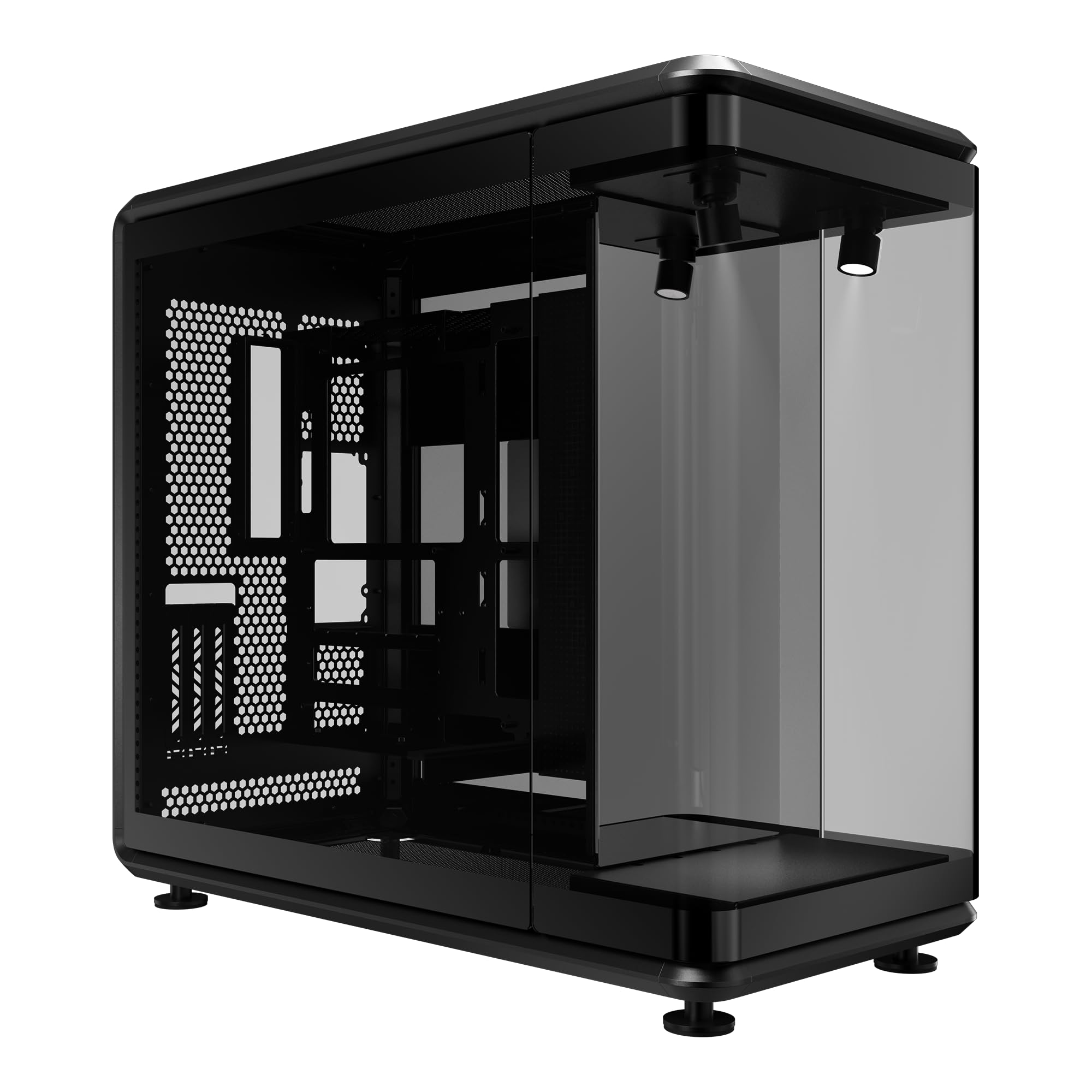 Photo 1 of **** SIMILAR*** Tower PC Case – Front Showcase Stage with Spotlight & Panoramic Glass, Supports 430mm GPUs & 360mm Radiators, PCIe 5.0 Ready, Up to 12x120mm Fans, USB-C