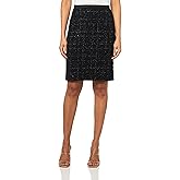 Kasper Womens Pull on Pencil Skirt
