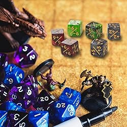 50 MTG Counters Dice Marble Bulk Spindown Life