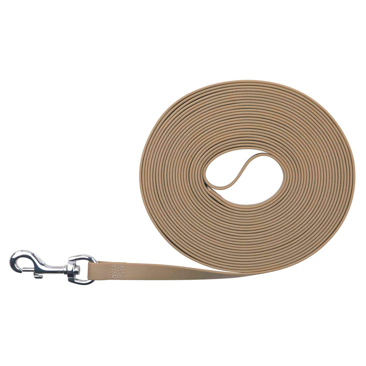 Trixie Easy Life Tracking Dog Leash, 15 m x 17 mm, Taupe