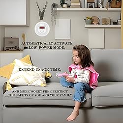 Vzmcov Carbon Monoxide and Smoke Detector LCD
