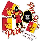 Desert Cactus Pittsburg State University Gorillas Gus Sticker Vinyl Decals Laptop Water Bottle Car Scrapbook Sheet T2 (Type 2)