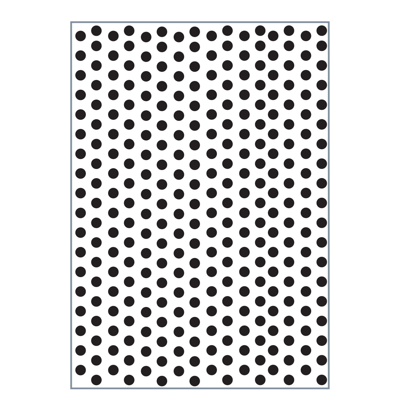 Vaessen Creative Embossing Folder, Mehrfarbig, Regular, Multi-Colour, Size A6