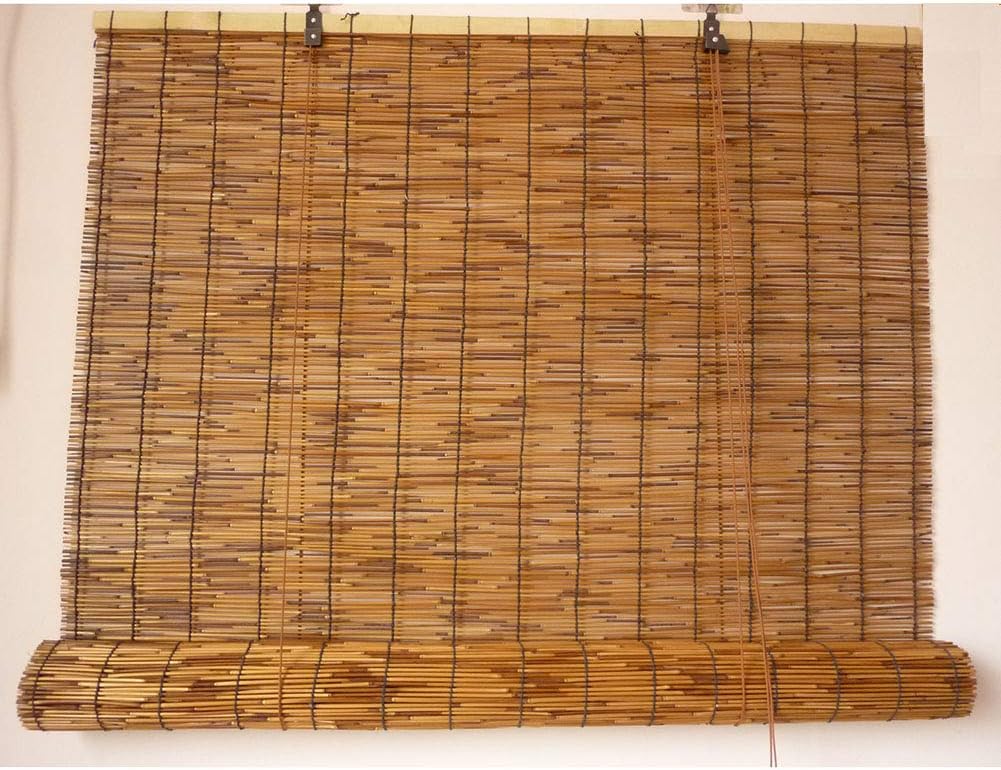 Zhangan Persiana Enrollable De Caña - Cortinas Enrollables Naturales