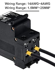 DIHOOL 30 Amp Circuit Breaker DIN Rail Mount Solar