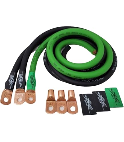 Ofc Ground Wire 2/0 Gauge AWG ORANGE Power Ground Wire Sky High...