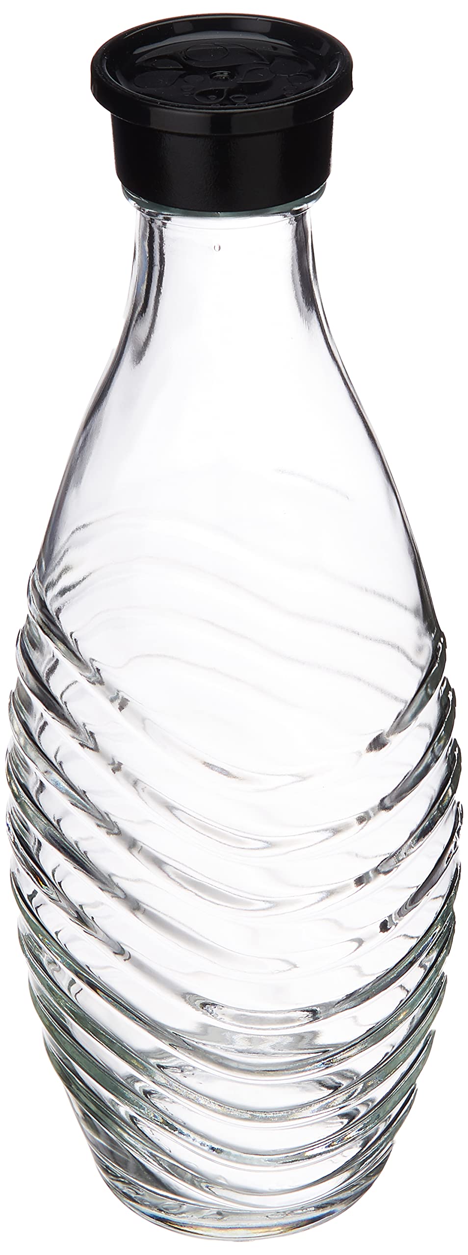 Sodastream 0,7L CRYSTAL Glaskaraffen - kompatibel mit CRYSTAL & PENGUIN Wassersprudler, 2er-Pack Wasserkaraffen, spülmaschinenfeste Sprudlerkaraffen 4