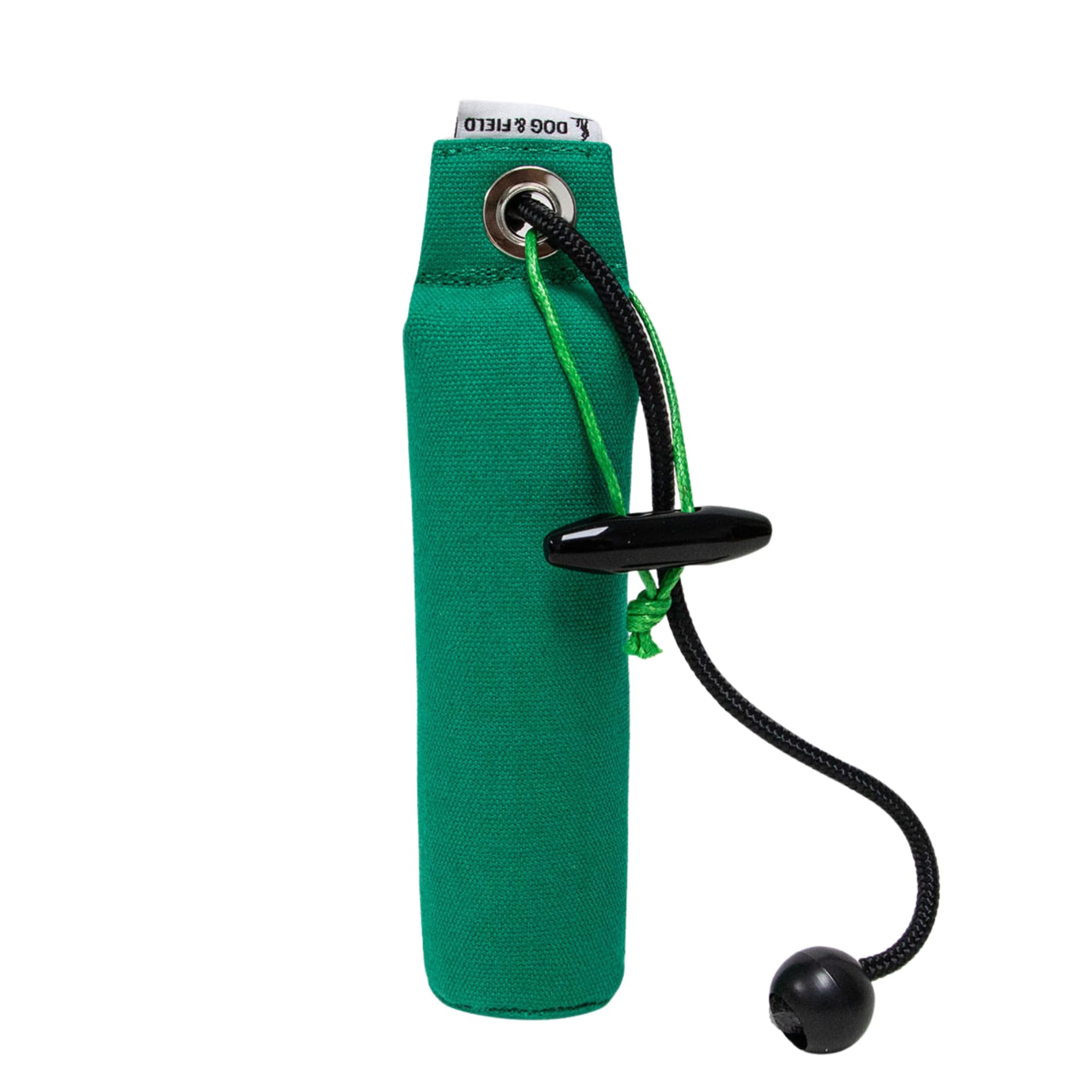 Dog & Field Puppy Training Dummies - Green. 100g Canvas Training Dummy With Short & Long Throw Toggle For Obedience & Retrieval Practice. Lightweight Water Float Dummy, Gundog Training Equipment