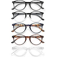Amazon.com: COJWIS Reading Glasses Blue Light Blocking 5 Pack