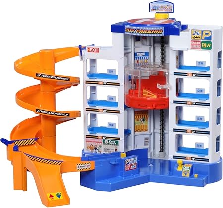 Amazon トミカ シティパーキング タウン ジオラマ おもちゃ