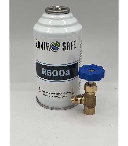 Amazon.com: RED TEK R-600a Refrigerant (Isobutane) | 90 g Self