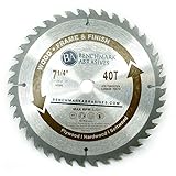 Benchmark Abrasives 7-1/4" 40 Tooth, TCT Wood