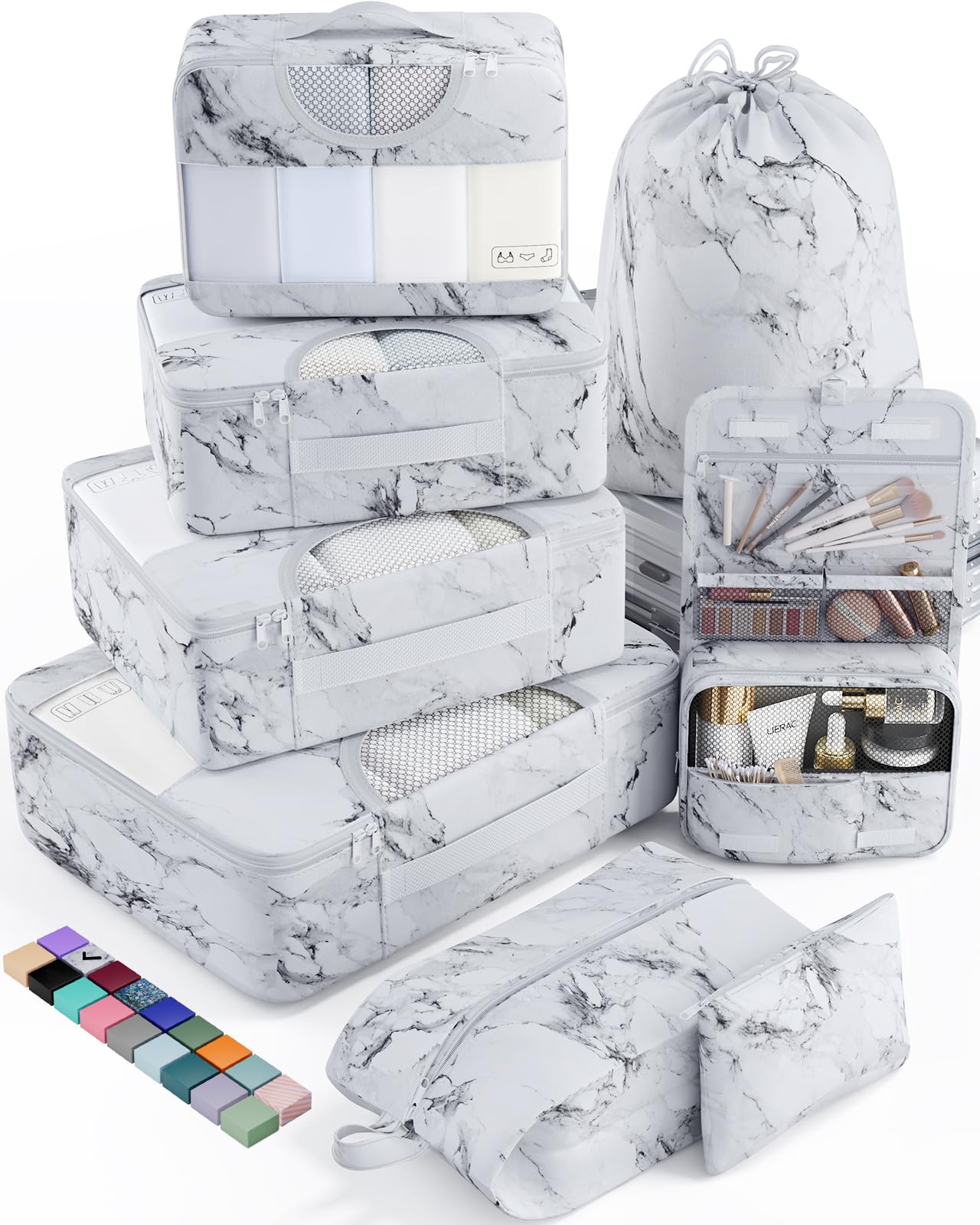 Veken 8 Set Packing Cubes for Travel