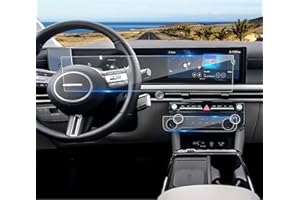 Coleya 2025 2026 Tucson Screen Protector for Hyundai Tucson (Dual 12.3Inch+AC Display) (SEL/SEL Convenience/XRT/Limited/Blue/
