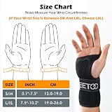 FREETOO Stable Version Wrist Support with 3 Metal Stays Right Hand view 5
