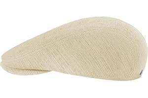 jingsha Linen Blend Newsboy Cap for Men Flat Gatsby Cabbie Beret Ivy Irish Hat for Hunting Golf Summer