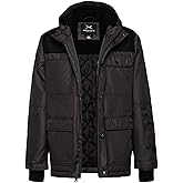 Arctix mens Fleece Lined Insulated Reinforced Performance Cold Weather Outdoor Jacket