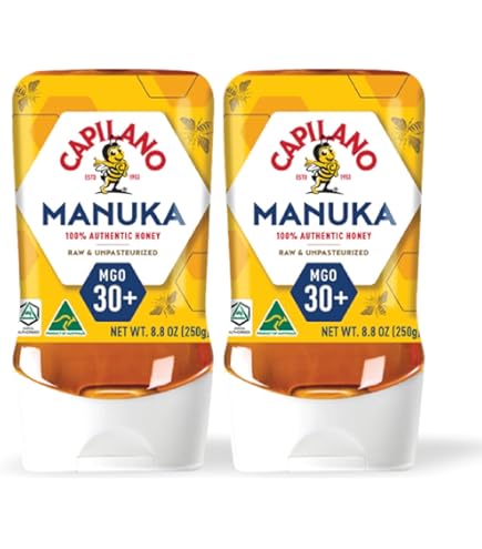 Amazon.com : Capilano Manuka Honey Upside Down Pack 340g