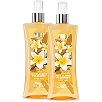 Amazon.com : Body Fantasies Fragrance Body Spray, Vanilla, 8 Ounce