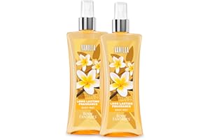 Body Fantasies Signature Fragrance Body Spray, Vanilla, 8 fl oz (Pack of 2)