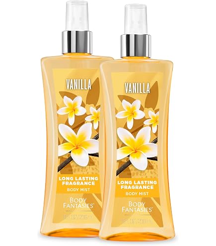 Amazon.com : Body Fantasies Fragrance Body Spray, Vanilla, 8 Ounce