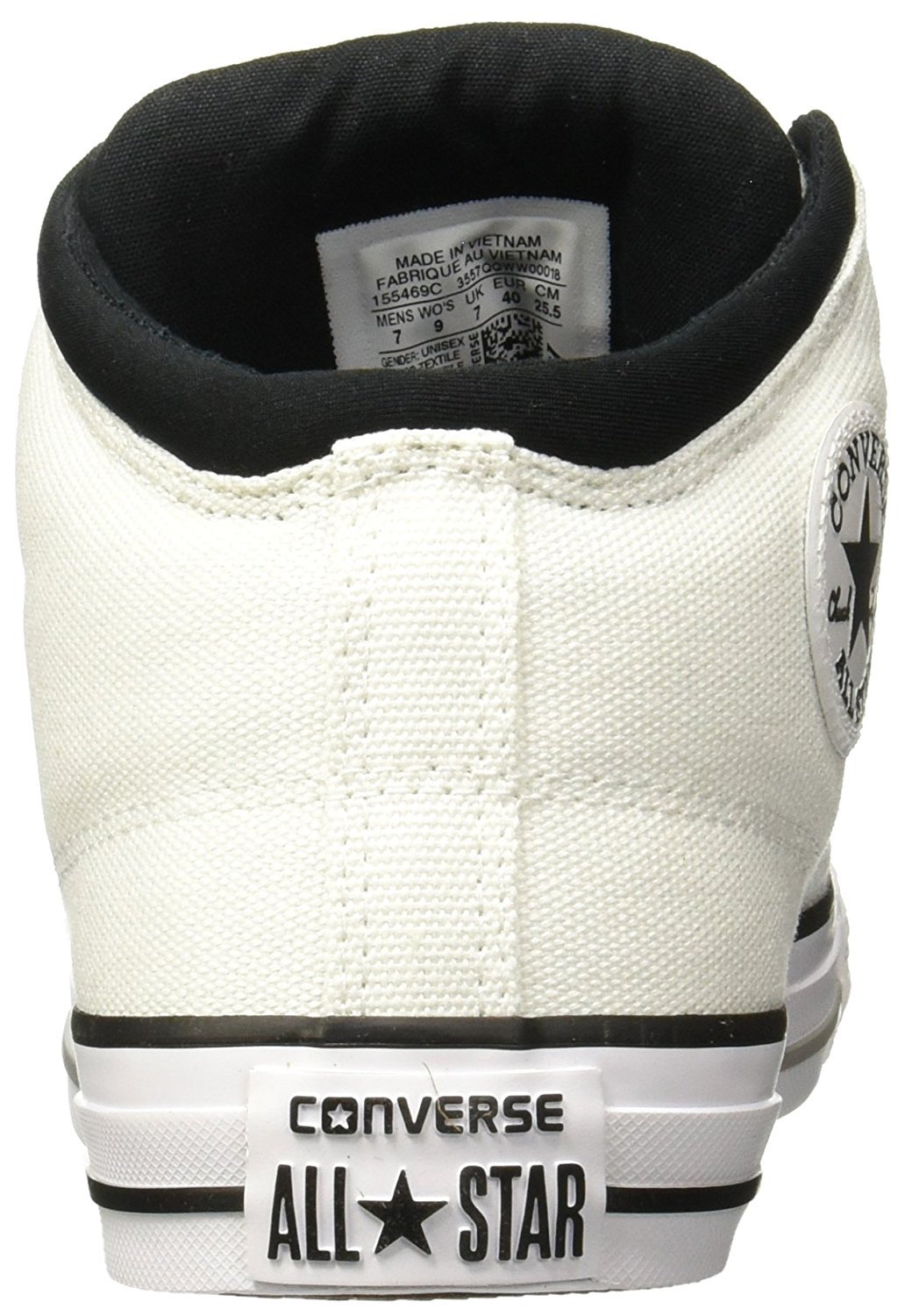 men's street tonal canvas high top sneaker