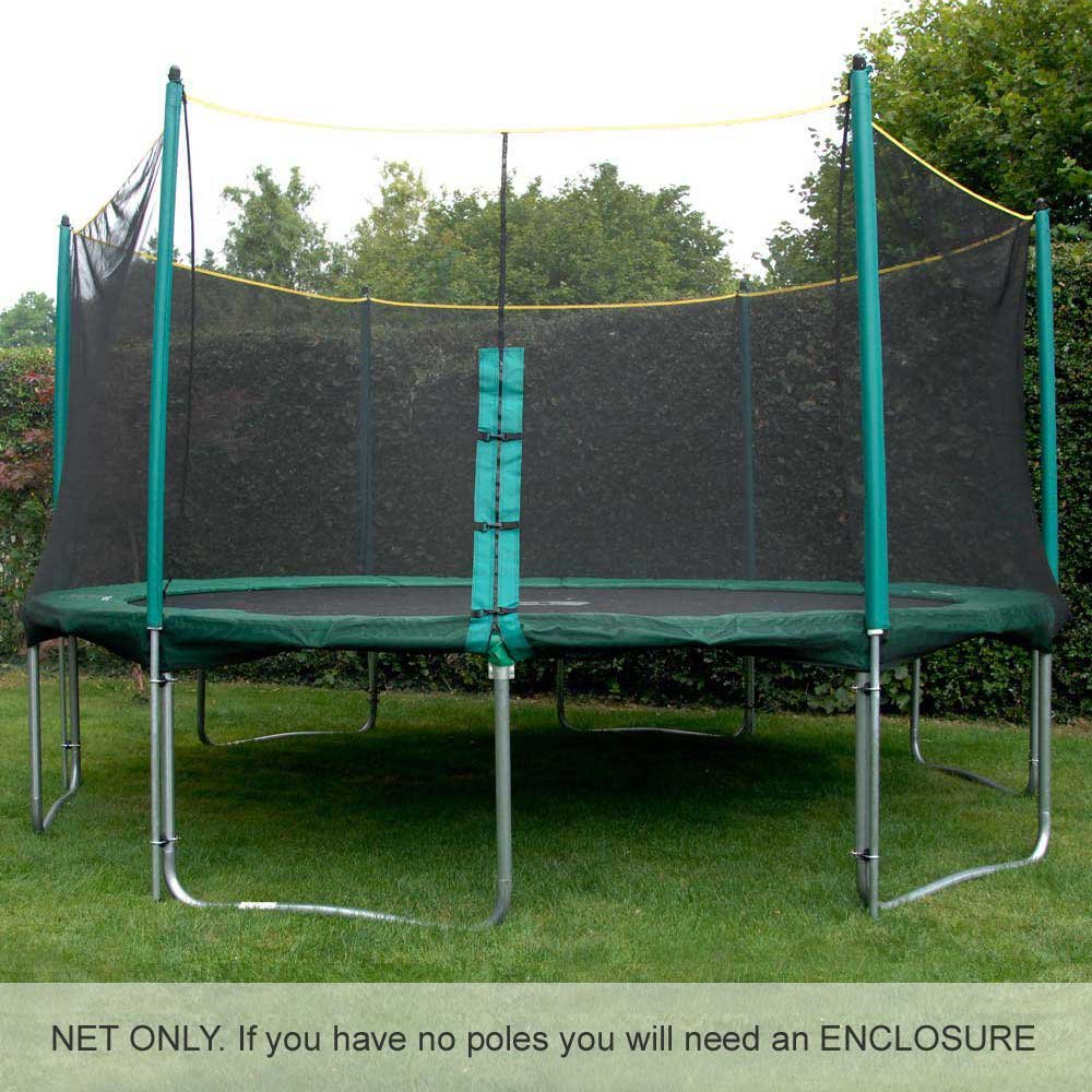 Premium Quality 14ft Trampoline Net (for use with trampolines with 6