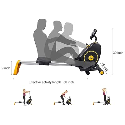 adjustable rowing machine