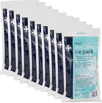 Reliance Medical Relief Instant Ice Pack 200 g Pack of 10