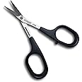 CANARY Japanese Mini Craft Scissors 4" [Extra Non-Stick], Small Detail Scissors for Paper Crafting, Fabric Cutting, Art Crafts, Made in JAPAN