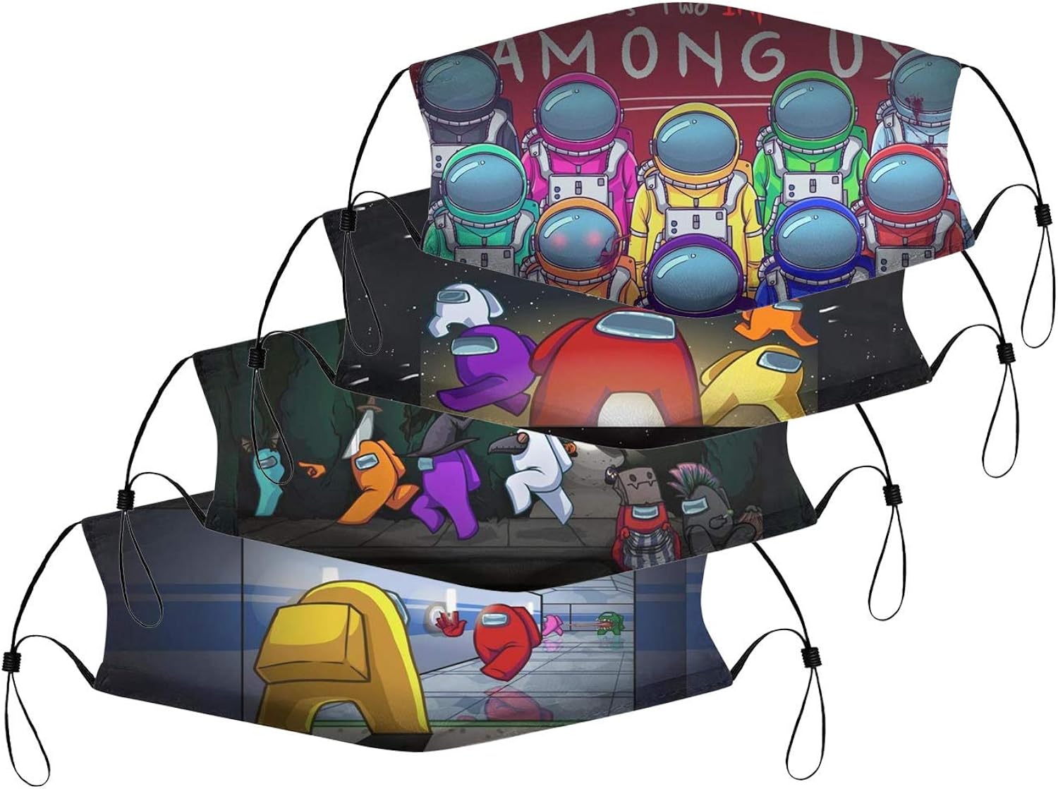 Among Us Mask Game Gifts Amongus Face Mask for Kids Man