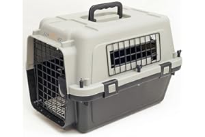 XINHEVERT Hard Plastic Dog/Cat Carrier Portable Pet Travel Kennel Without Wheels