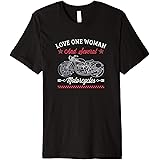 Motorcycle T-shirts.Love One Woman And Several Motorcycles Premium T-shirt