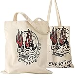 Miss Adola Aesthetic Canvas Tote Bag for Women