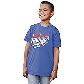 Blue 84 NBA Unisex Kids NBA Officially Licensed Youth Tri-Blend T-Shirt Hoop Team Color