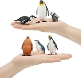 toymany 12Pcs Penguin Figurines Realistic PVC Party Set Christmas Gift view 6