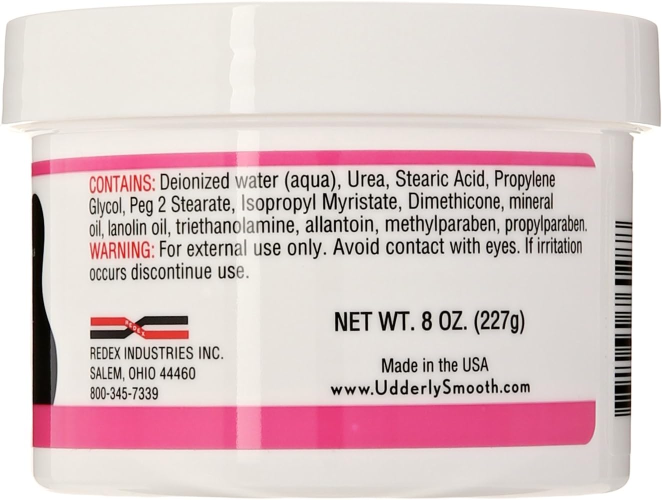Udderly Smooth Extra Care Cream with 20% Urea, 8 oz, Unscented: Health & Personal Care