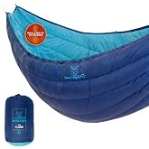 Wise Owl Outfitters Hammock Underquilt &ndash; Insulated Camping Quilt for Warm Sleeping &ndash; Fits Under Hammocks &ndash; Ultralight, Water-Resistant &amp; Packable